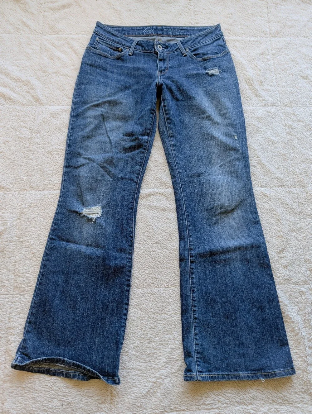 Levis Bold Curve‎ Low Rise Bootcut Jeans